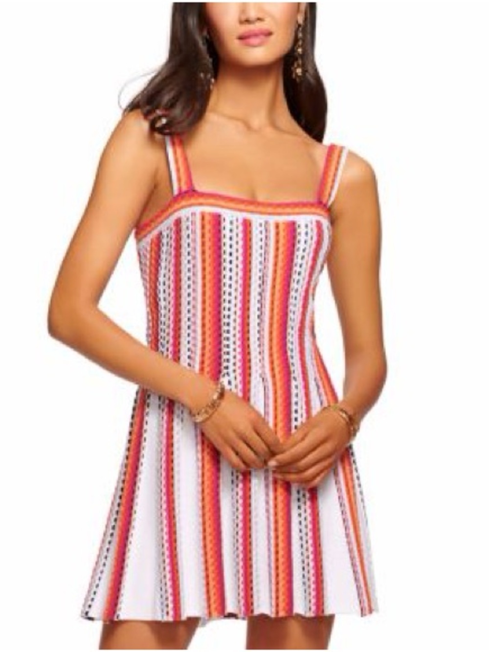 Ramy Brook Luisa Striped Mini Dress NWOT